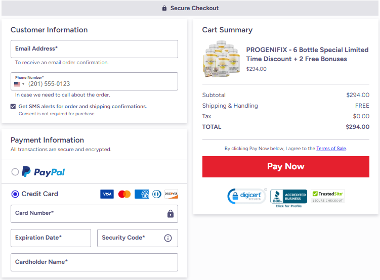progenifix-order-page